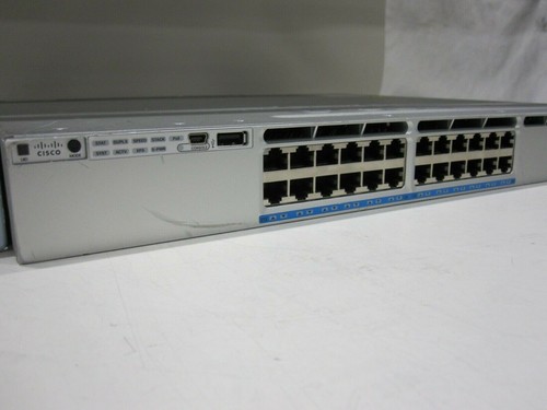 Cisco WS-C3850-24XU-L Catalyst 24 Port UPOE Lan Base 3850 Series Switch - Picture 2 of 5