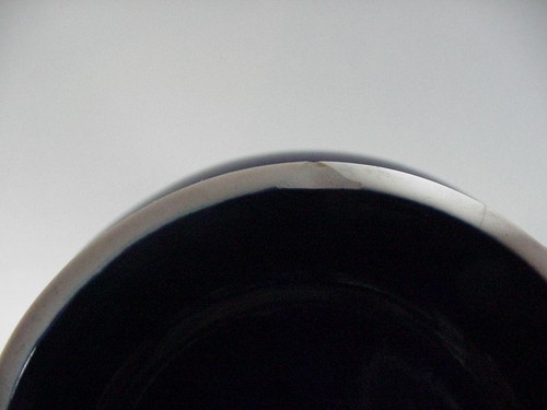 LOT #10: ESTATE FIND: COBALT GINGER JAR W COVER: FLORALS AND BIRDS -- INTERPUR - Picture 7 of 7