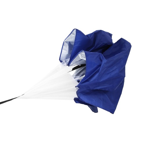 (Blue)Football Drag Running Speed Training Resistance Parachute Strength FS