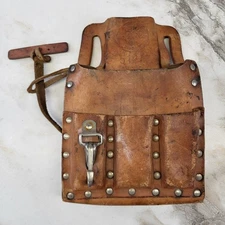 KLEIN TOOLS 5127 Leather Tool Pouch