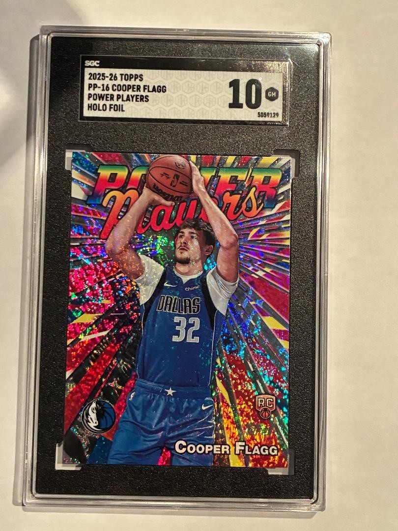 2025-26 Topps - Power Players Cooper Flagg #PP-16 Holofoil (RC