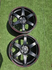 RAYS TE37saga Time Attack Edition Wheels Rims 18in 8.5J+35 5x120 BMW Civic
