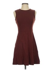 Uniqlo Women Red Casual Dress XS