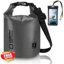Waterproof Dry Bag 5-40L Roll Top Backpack Phone Case
