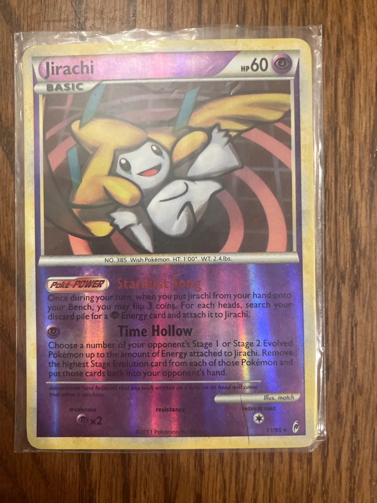 Jirachi 11/95 Call of Legends Holo