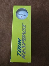 NEW Taylor Made Tour Response 3 Layer White Golf Balls 2022 - Box of 3