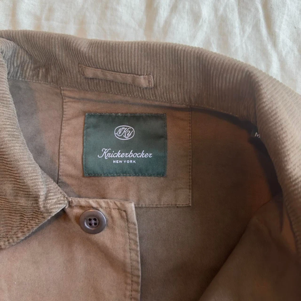 Knickerbocker NYC Mfg Catskills Canvas Mantel - Braun - Größe M - Bild 4 von 4