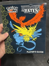 Pokemon Player Guides Player's Hidden Fates  Card Collectors Set List Book NM