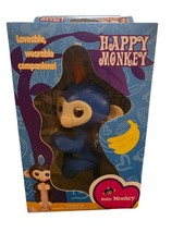 Fingerling Happy Monkey Interactive Finger Toy Collectible - Blue