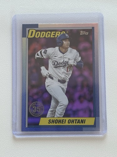 2025 Topps Update Shohei Ohtani 1990 Topps Pink Foil SP #U90-33