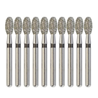 Dental Diamond Bur FG Football Diamonds 379/023SC Egg Super Coarse High Speed