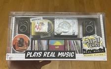 MGA's Miniverse Real Music Record Player Mini Collectibles Mini Playable Record