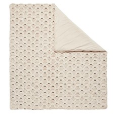 Costco Halloween Embroidered Faux Fur Throw Ghost Blanket White