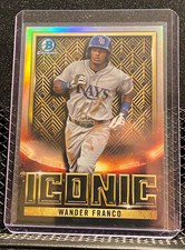 Wander Franco 2023 Bowman Chrome Iconic - Tampa Bay Rays