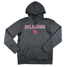 Oklahoma Sooners Hoodie Sweatshirt Mens Medium NCAA Football Campus Heritage