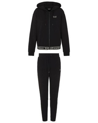 woman suit tracksuit full zip Ea7