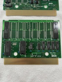 League Bowling - SNK Neo Geo - Authentic Original MVS Cart - w/ Mini Marquee