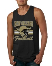 New Orleans Football Helmet Mens Tank Top