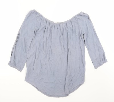 Graues Basic-T-Shirt Damen UK Größe One Size Dont ask why