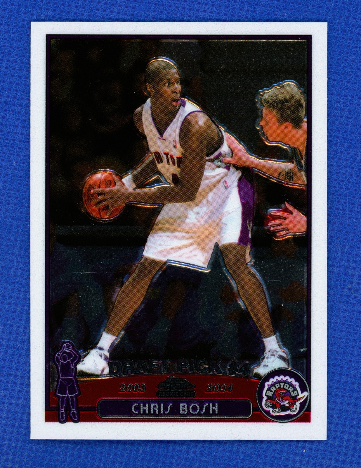 2003-04 Topps Chrome #114 Chris Bosh - Raptors - Free Shipping