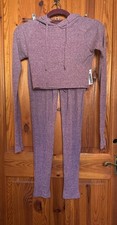 Gymshark Lounge Wear Set - Purple Size M