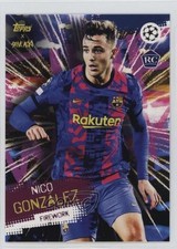 2021-22 Topps Football Festival by Steve Aoki Firework Nico Gonzalez 0d8q