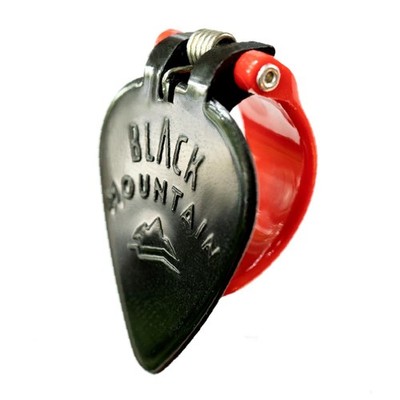 Heavy Gauge Black Metal Thumb Picks for Acoustic Electric Ukulele Guitar Thumb