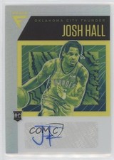 2020-21 Panini Flux Rookie Signatures Silver Prizm Josh Hall #FRS-JHL Auto 10k8