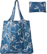 Foldable Waterproof Reusable Grocery Shopping Bags Set   Strong  Eco