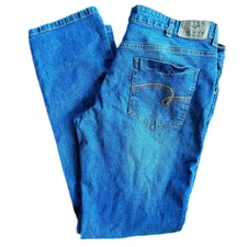 Bare Denim Jeans Men's Straight Leg Blue 38