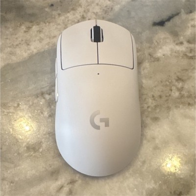Logitech PRO X SUPERLIGHT Wireless Gaming Mouse White 5 Buttons Optical