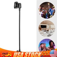 Adjustable Gooseneck Microphone Stand with Desk Clamp Fit for Radio Broadcasting