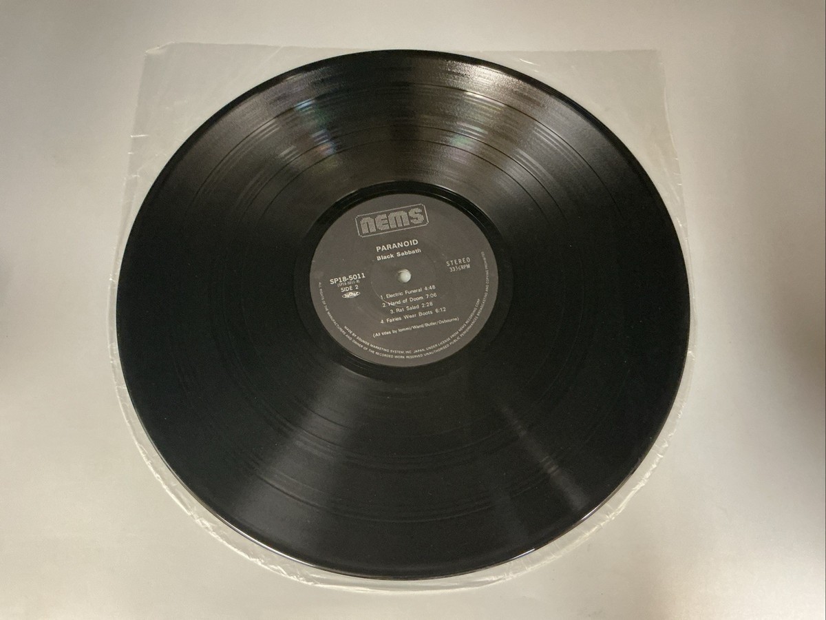 BLACK SABBATH レコード【特価】中古 4BT BLACK SABBATH LIVE 1983 WCUM-FM CENTRUM IN WORCESTER , MA