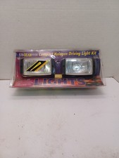 Vintage 1999 Rally Ultra Beam System 12v Dual Fog Halogen Light Kit Switch Black