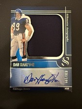 2025 Silhouette Autographs Dan Hampton /199 Bears Legend HOF