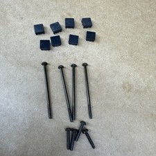 OEM Sony PlayStation 2 PS2 FAT Screws Covers Rubber Feet SCPH-30001 39001 50001