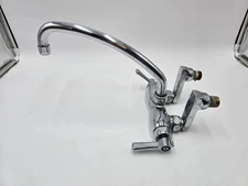 Chicago Wall Mount Commercial Kitchen Faucet