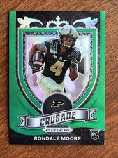 2021 Panini Prizm Draft Picks - Crusade Rondale Moore #171 Green Prizm (RC)