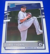 Lewis Thorpe 2020 Donruss Optic Rated Rookie #76 Minnesota Twins Baseball MLB
