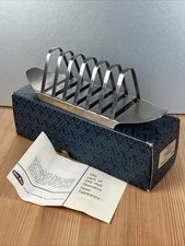 Old Hall Robert Welch Six Section Toast Rack. Boxed 1