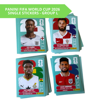 Panini Album FIFA World Cup 2026 Single Sticker - GROUP L - PICK YOUR STICKER