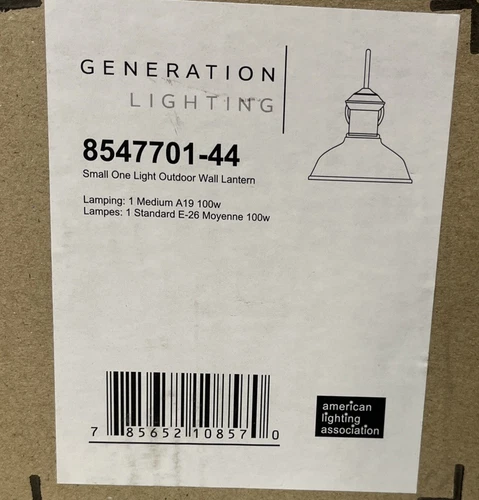 Generation Lighting 8547701-44  Outdoor Wall Lantern Copper - Picture 1 of 2