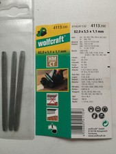 Wolfcraft Hobelmesser 82mm 4113200
