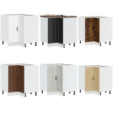 Kitchen Corner Unit Base Cabinet Cupboard L-Shape Kitchen Storage Unit