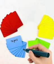 Availey 60 Pieces 3.2 X 1.2 Magnetic Dry Erase Labels - Reusable Strip Color..