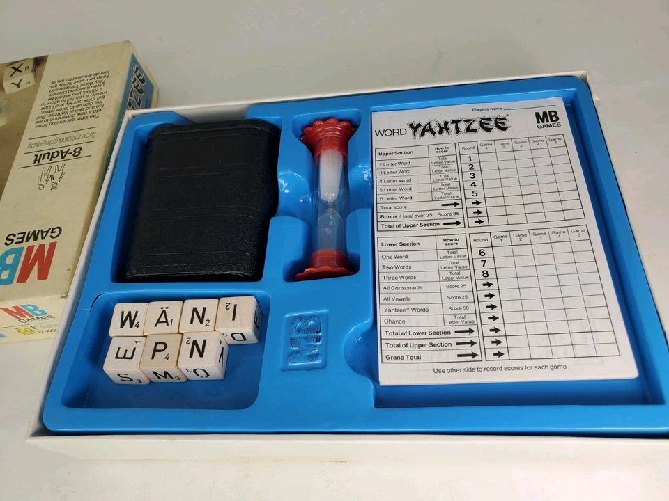 Yahtzee Vintage Word Game 1979 by Milton Bradley Complete - Image 4 of 4