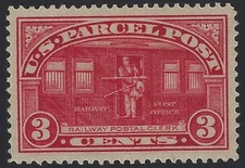 US Scott # Q3 - Mint OG NH - PSE Graded 98J - Superb Jumbo!  High Grade!  (P-12)