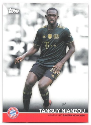 Tanguy Nianzou 2021-22 Topps FC Bayern München Team Set BCM-NT FC Bayern Munchen