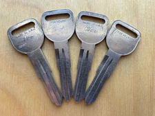 Acura HD97 / X194 Key Blanks. Lot Of Four(4) Blank Ilco USA Keys. Valet