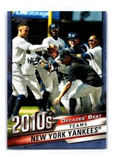 New York Yankees 2020 Topps Decades' Best Blue #DB-82 New York Yankees